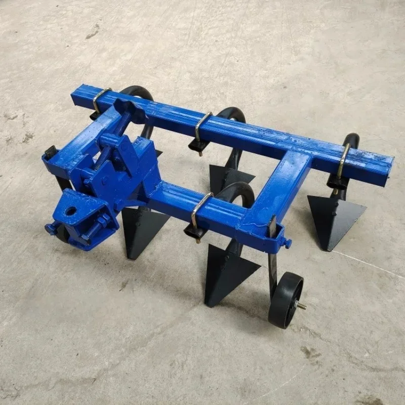 Walk Behind Tractor Supporting Farm Implements Cultivating Hoe Scarifying Shovel Ditch Opener Weeder