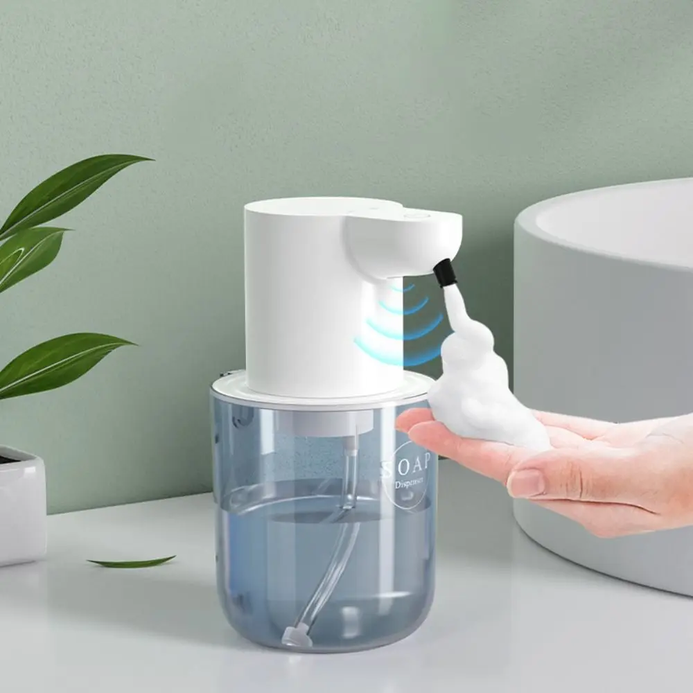 

Auto Induction Soap Dispenser Touchless Infrared Sensor Smart Hand Sanitizer 4 Gears 400ml Electric Foam Dispenser Kitchen