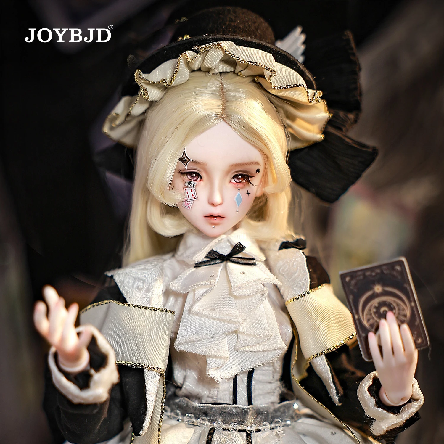 

JOYBJD Aveline 1/4 BJD Doll Muxi Bod Mid-Century Dark Elegance Western Fantasy Magician Circus Dual Identity Resin Fullset
