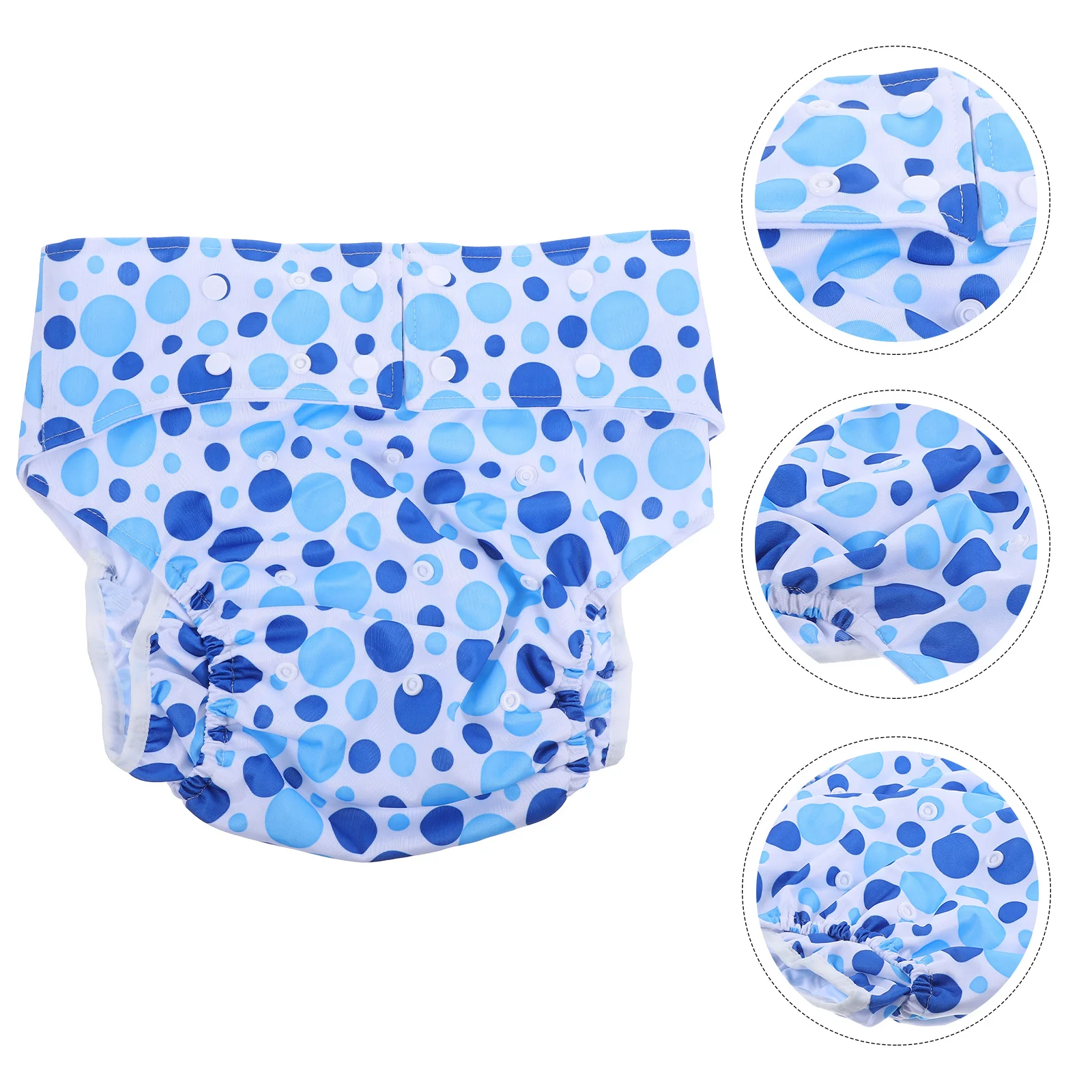 

1 шт., противопротекающие подгузники для взрослых, многоразовые моющиеся тканевые подгузники, регулируемые дышащие гигиенические трусики унисекс, ночной, тяжелый поток