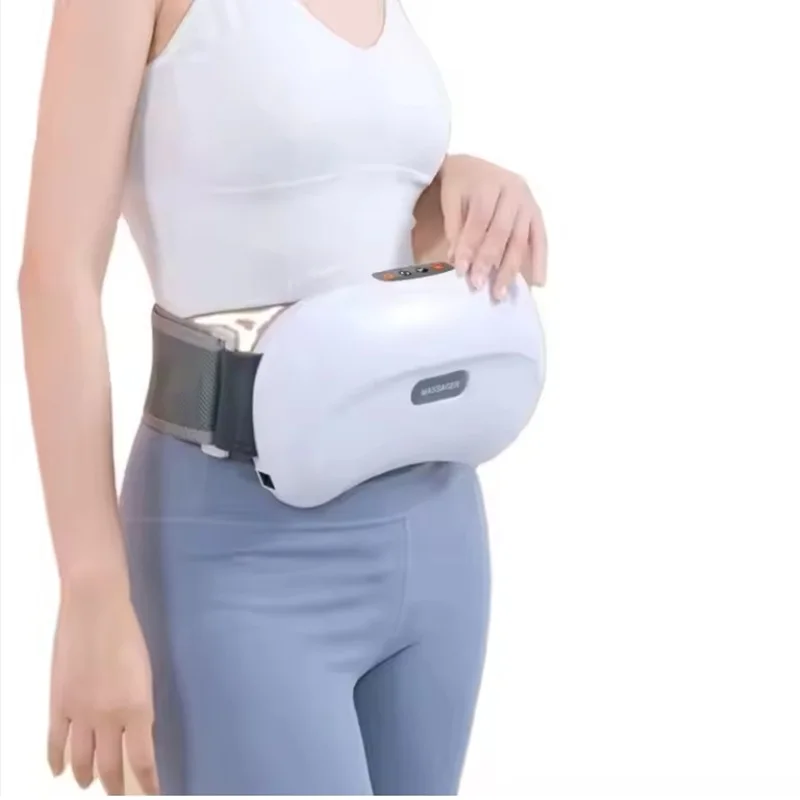 

Electric Infrared Heating Body Waist Massage Belt Jade Roller Slimming Vibrating Abdominal Massager Machine