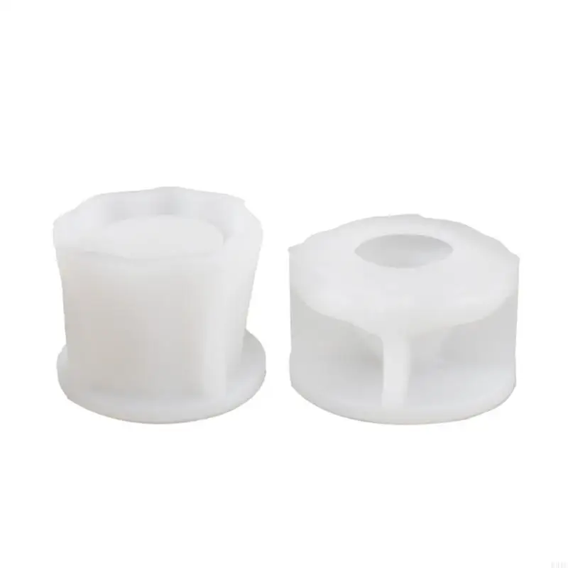 R3MC 마법사 모자 실리콘 금형 세트 캔들 컵 및 저장 박스 크래프트에 적합합니다.