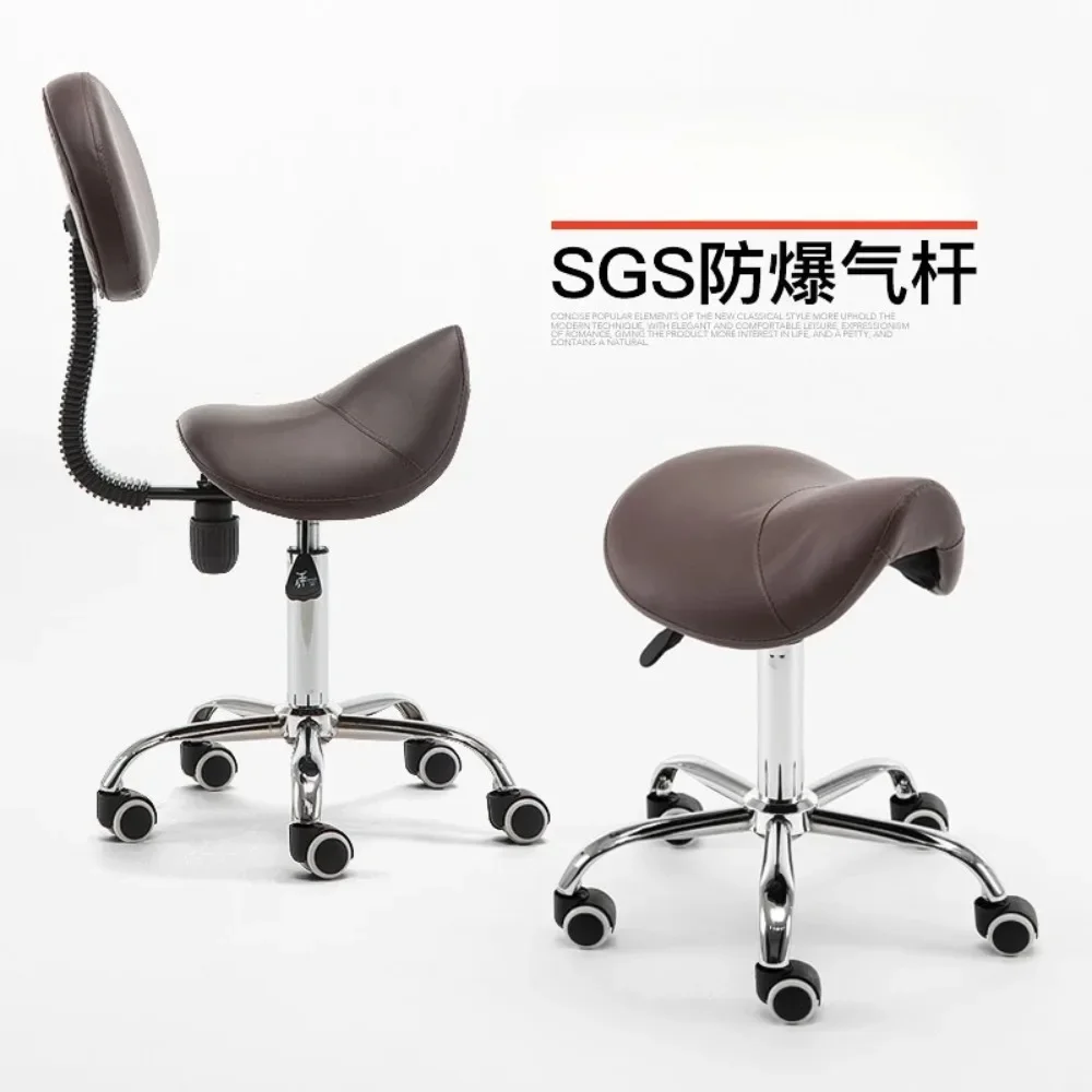 Taburete Redondo Elevación, Taburetes Belleza, Taburete Trabajador Gran, Silla Corte Pelo, Taburetes Técnico, Taburete Gir