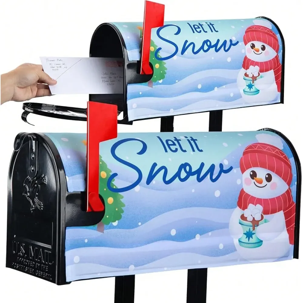 

Magnetic Mailbox Cover Durable Stylish Patriotic Mailbox Covers Size 18 X 21 Inch American Design Easy To Install Resistant Wit