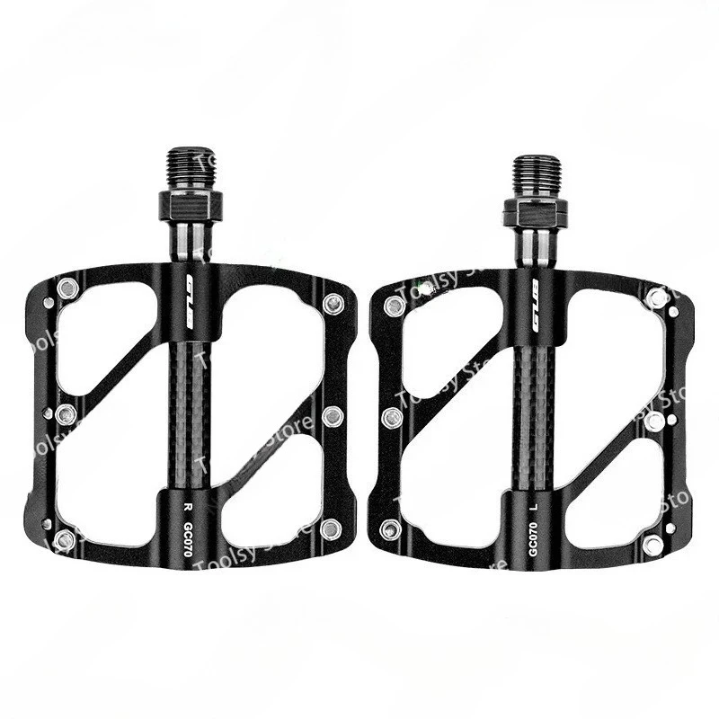 

GC070 Педаль для шоссейного горного велосипеда, вал из углеродного волокна, 3, подшипник отслаивания, противоскользящая педаль из алюминиевого сплава