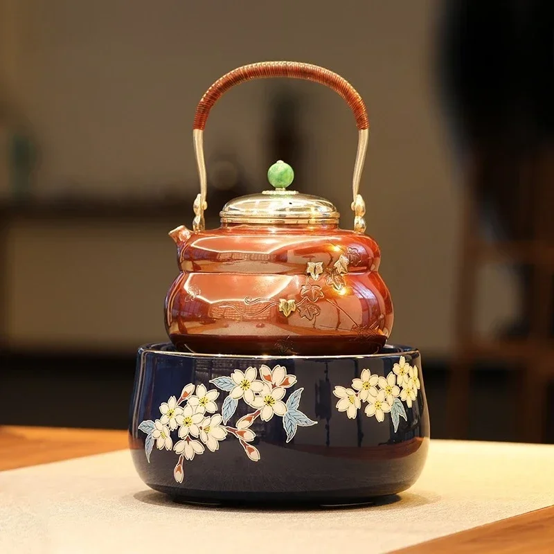 Electric ceramic stove silent Jiugu tea stove household desktop small mini boiling water tea maker