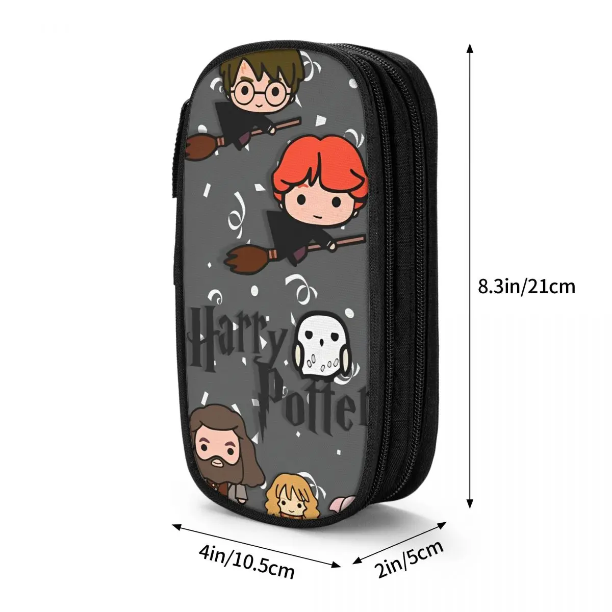 كارتون هاريز فيلم P-Potters Magic World مقلمة حامل قلم حقائب طالب اللوازم المدرسية مستحضرات التجميل قلم رصاص الحقيبة #6