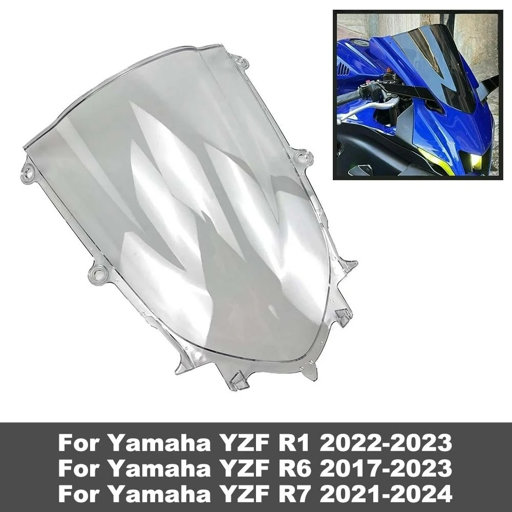 

YZF R1 R6 R7 Motorcycle modification parts front windshield Windscreen air deflector Fit For For Yamaha YZF-R1 YZF-R6 YZF-R7