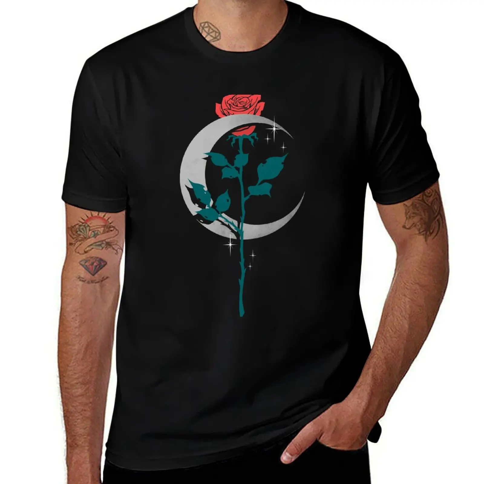 

Moon Rose T-Shirt graphic t shirts fashion shirts mens champion t shirts