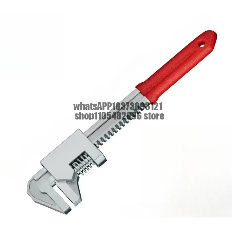 Electric movable wrench large opening f-type wrench multi-function flexible pipe pliers universal pipe pliers tool