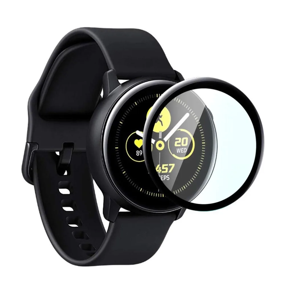 PMMA スクリーンプロテクター フルカバー Samsung Galaxy Watch Active 2 用