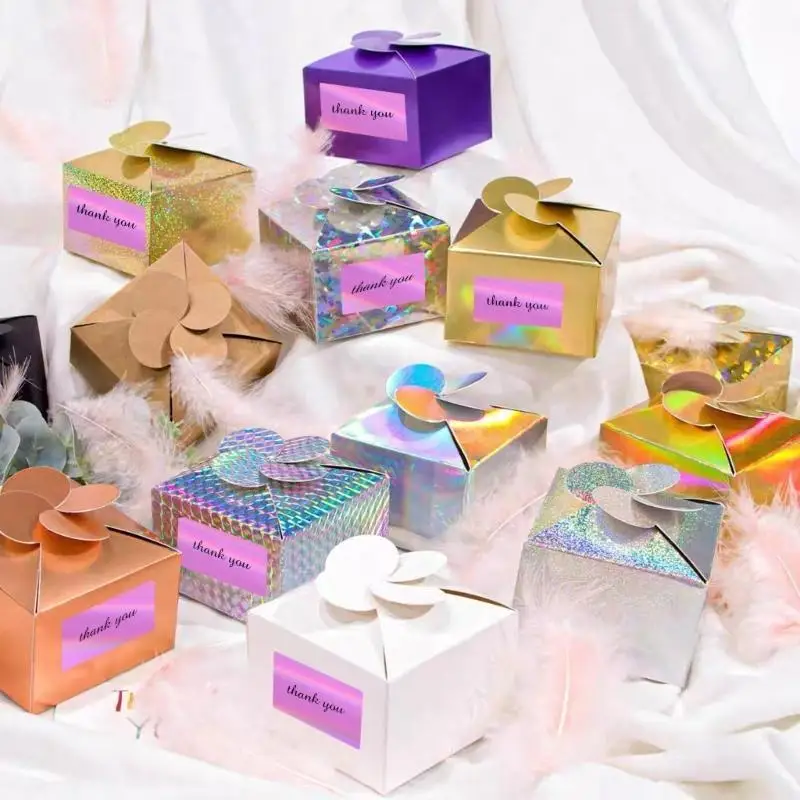 D08B 300 قطعة ملصق لاصق حراري لامع للشحن بالتجزئة #4