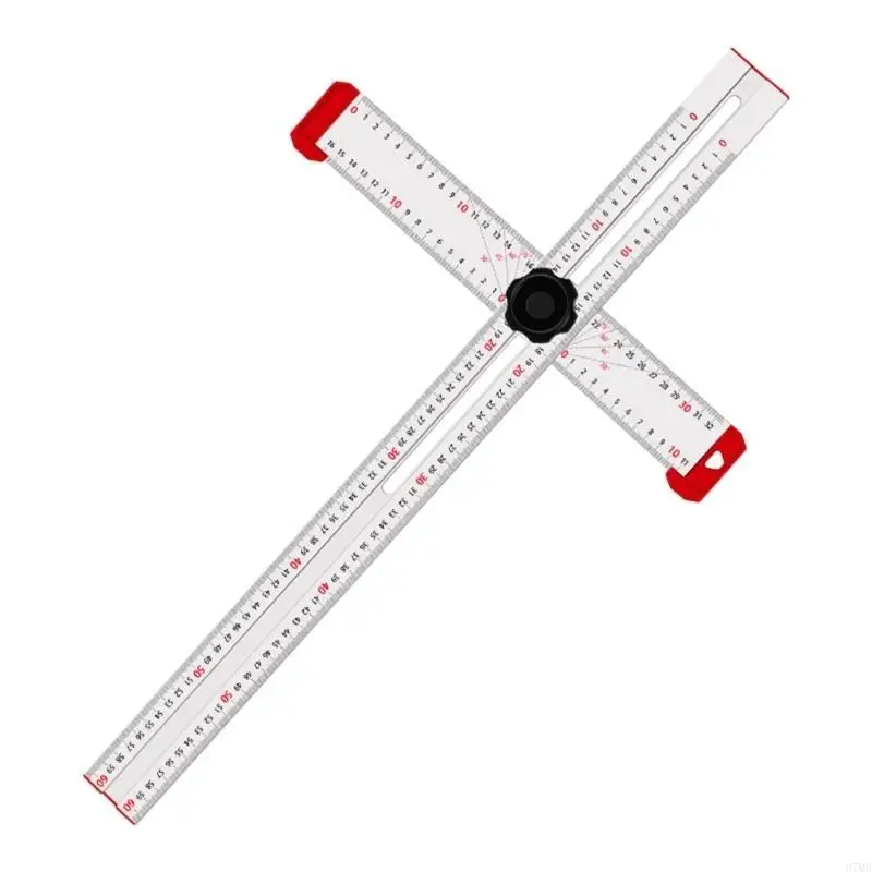 

37MB Scriber Drawing Marking Tool Ruler Drilling Positioning Ruler Drilling Tool
