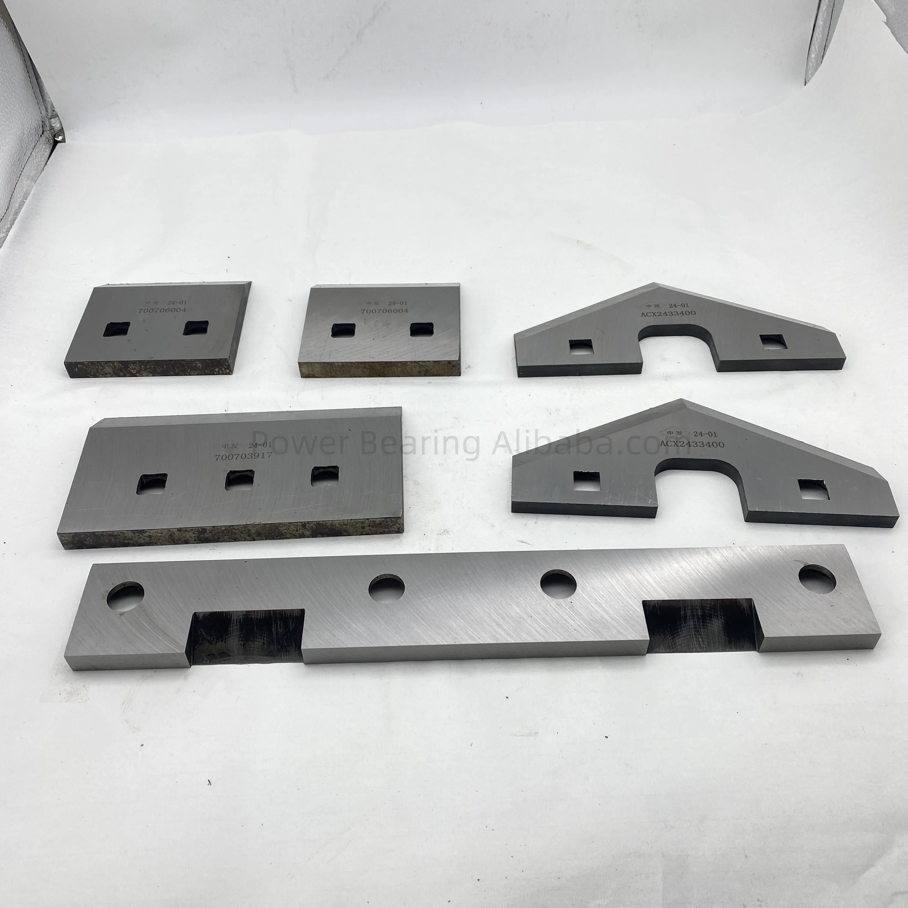 Acessórios para enfardadeira, peças, placa guia de pistão, faca de fundição, peças sobressalentes, conjunto de lâminas para máquinas agrícolas mf1839 mf1840