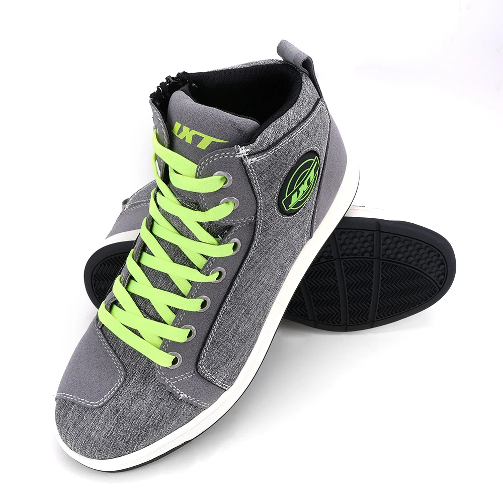 

Мотоциклетные ботинки для мужчин, гоночная обувь для езды на мотоцикле по бездорожью, дышащие черные, прочные, удобные, мягкие защитные средства