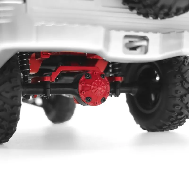A48U Ponte dell'asse posteriore in metallo per LDRC LD1297 LD1279 Parti di aggiornamento per auto RC con accessori kit albero motore