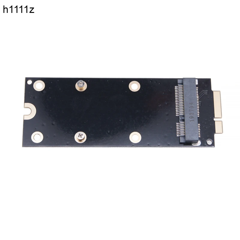 mSATA SSD to 7+17 Pin Adapter Convert Card Riser Board Connector for MacBook 2012 Pro Retina A1425 MC975 MC976 ME662 ME664 ME665