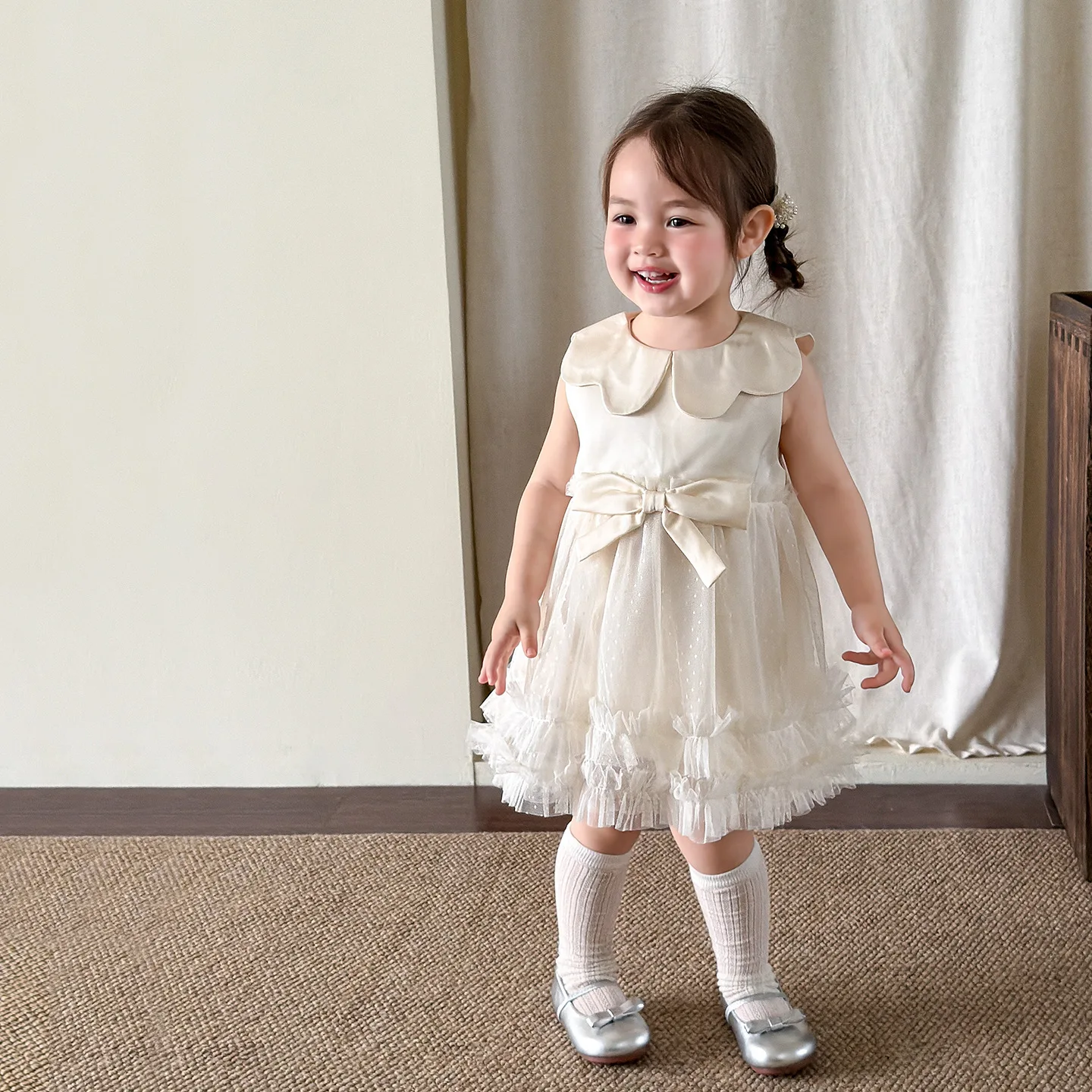 

Lovely Girls' Clothing Summer Dress Thin Edition 2026 New Children's Princess Beautiful Little Baby Dress