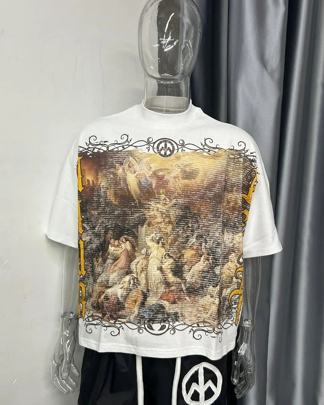 T-shirt graphique de religion gothique américaine pour hommes, vêtements vintage, streetwear surdimensionné, choix pro, vêtements pour couples, médicaments y2k, harajuku