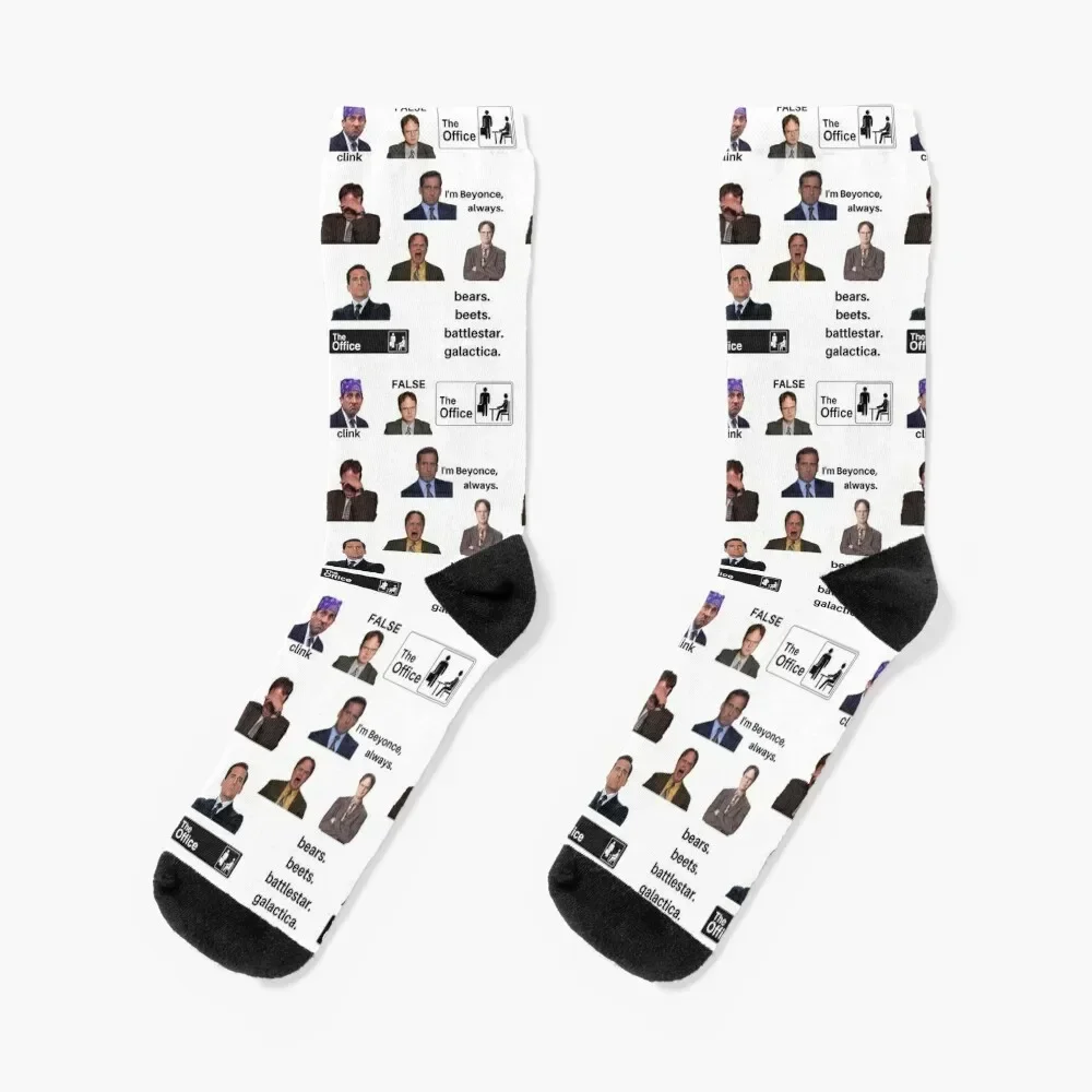 

The Office Show set of 10, Sticker packs, Sticker Bundles, Sticker Collections, Quotes, Gifts, Presents, Office Memes, Coo Socks