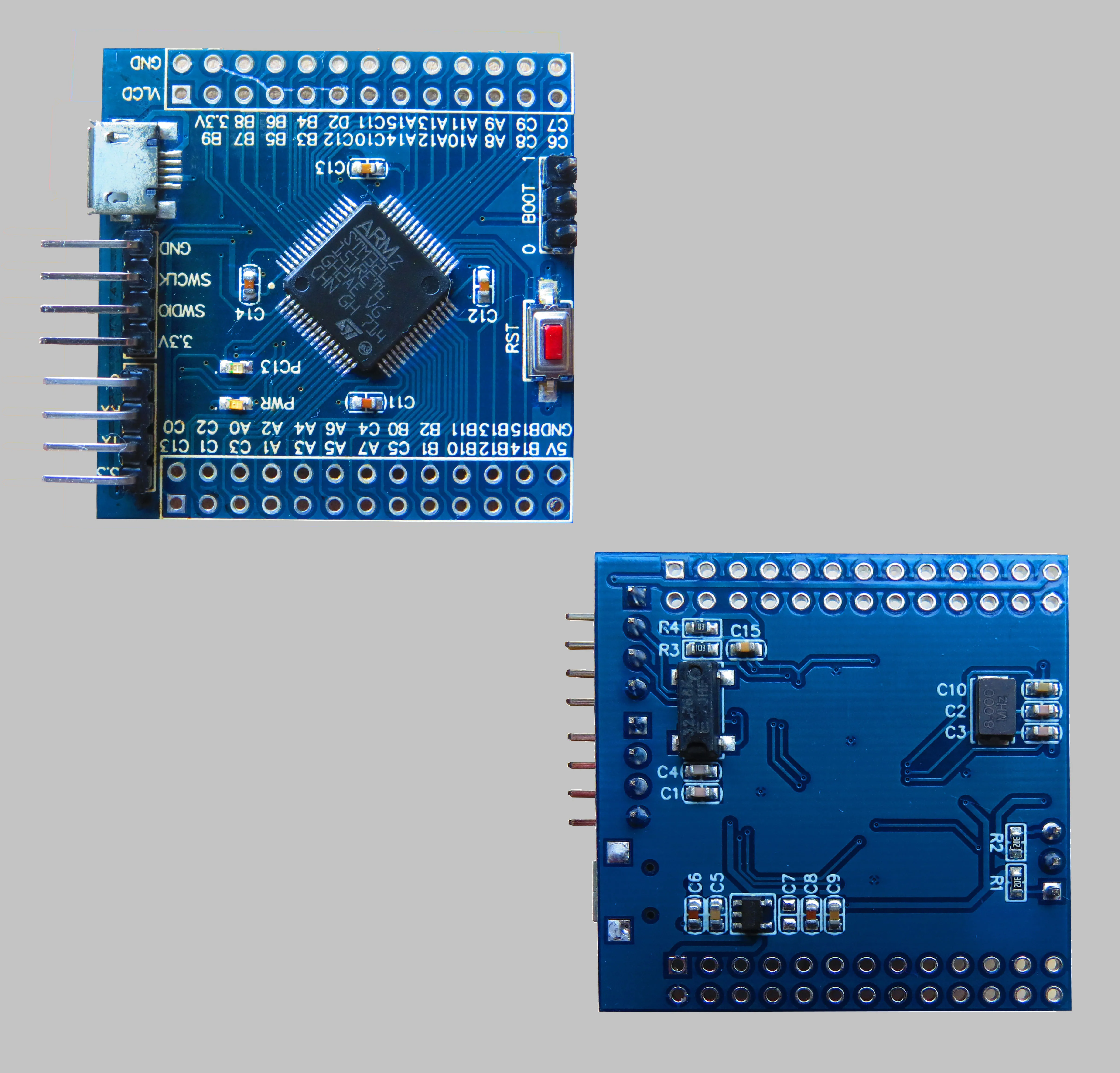 

Stm32l151ret6 Core Board LCD Large Capacity L151 Single Chip Microcomputer System LCD Development Board Low Power Consumption