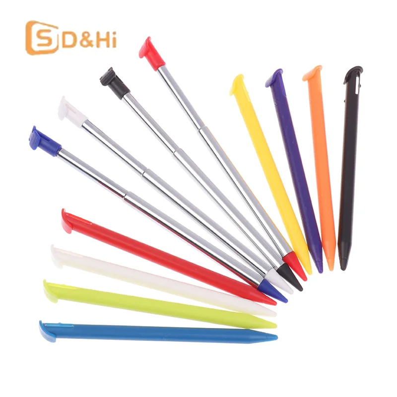 1Pc For NEW 3DSLL Stylus Plastic Touch Pen Compact Stylus Pen 12 Colors Available Touch Screen Pen Game Accessories