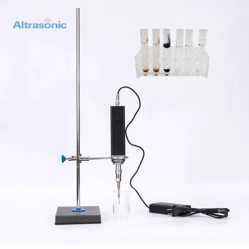 Handheld 30K 100W Emulsification Lab Ultrasonic Cell Crusher Treatment Customize Processing Cell Disruption Protein