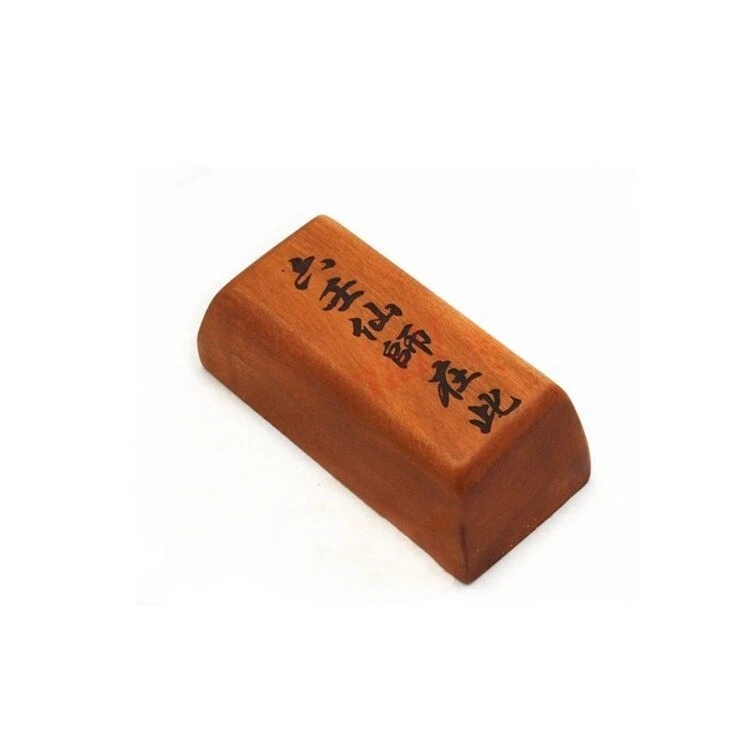 1個-道教の赤い心臓の形をした棗の木の六韻不老不死の師ジンタンムー星木