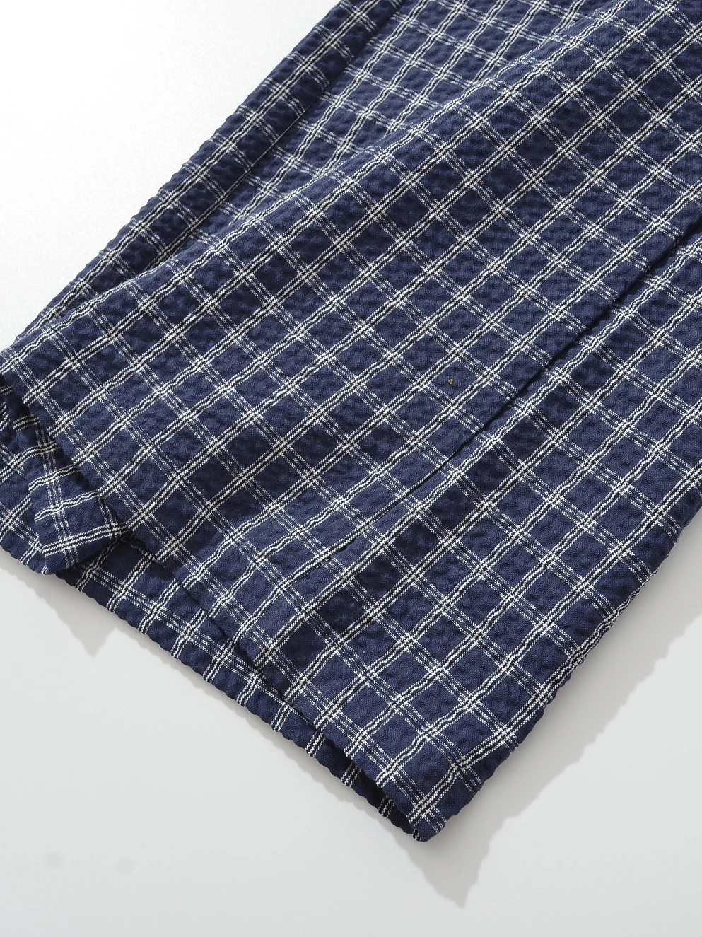 American Retro Plaid Splicing Color Blo Low Waist Casual Pants Women Loose Slimming Versatile Dstring Straight Leg Long ...