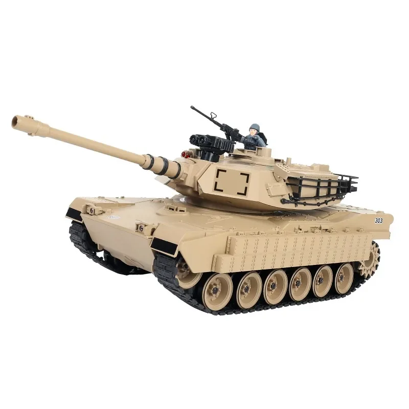 1:18 US M1A2 model czołgu rc, 43cm gąsienicowy fartuszek rozpylania bomba wodna, samochód zdalnie sterowany 2,4G, podwozie robota, zabawki dla dzieci, zabawny prezent