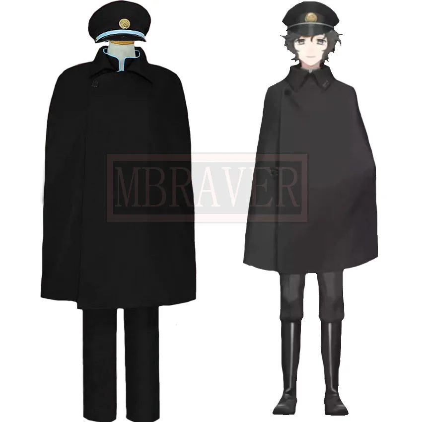 

Vtuber Anime Youtuber Nijisanji Kanae Military Uniform Cosplay Costume Christmas Party Halloween Uniform Custom Made Any Size