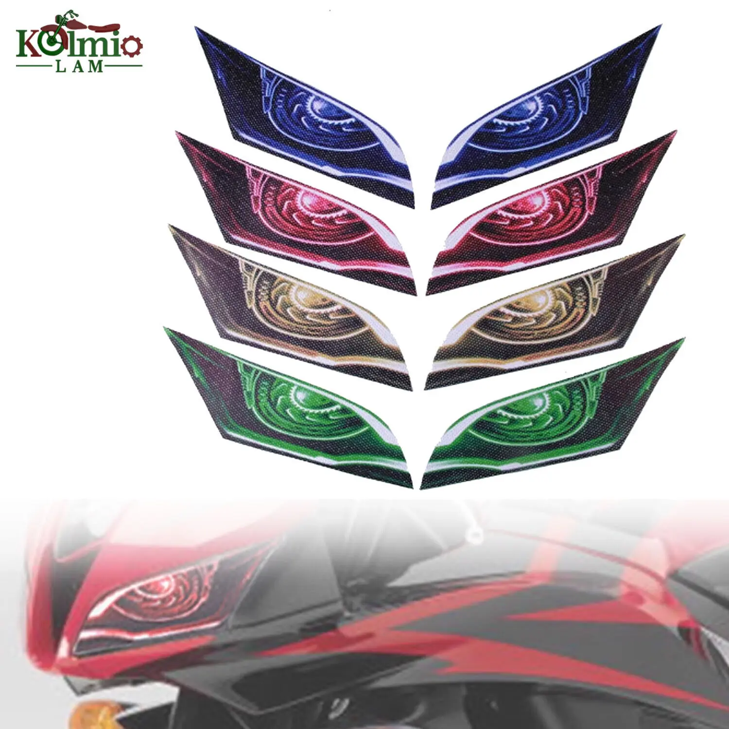 

Motorcycle Headlight Protector Sticker Decal Fit for Honda CBR600RR F5 2007-2012