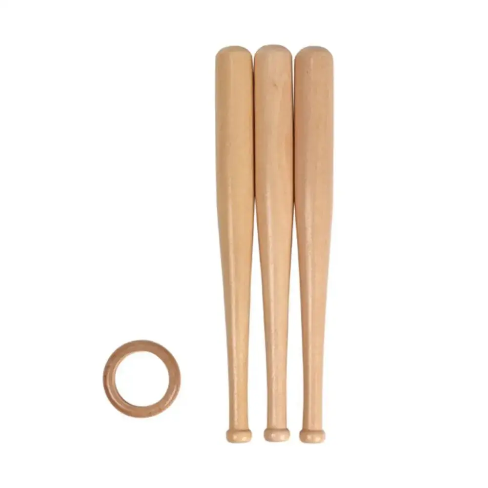 Soporte de béisbol de madera triangular DIY para exhibición