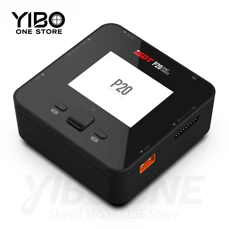 P10 P20 250WX2 10AX2 500WX2 20AX2 DC Dual Channel Smart Charger Discharger for Rc 1-6S 1-8S Lipo Battery RC charger