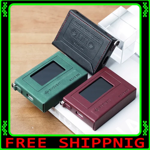 Fiio Echo Mini Music Payer Funda protectora SnowSky Echo Mini reproductor de MP3 portátil Funda de cuero PU portátil personalizada