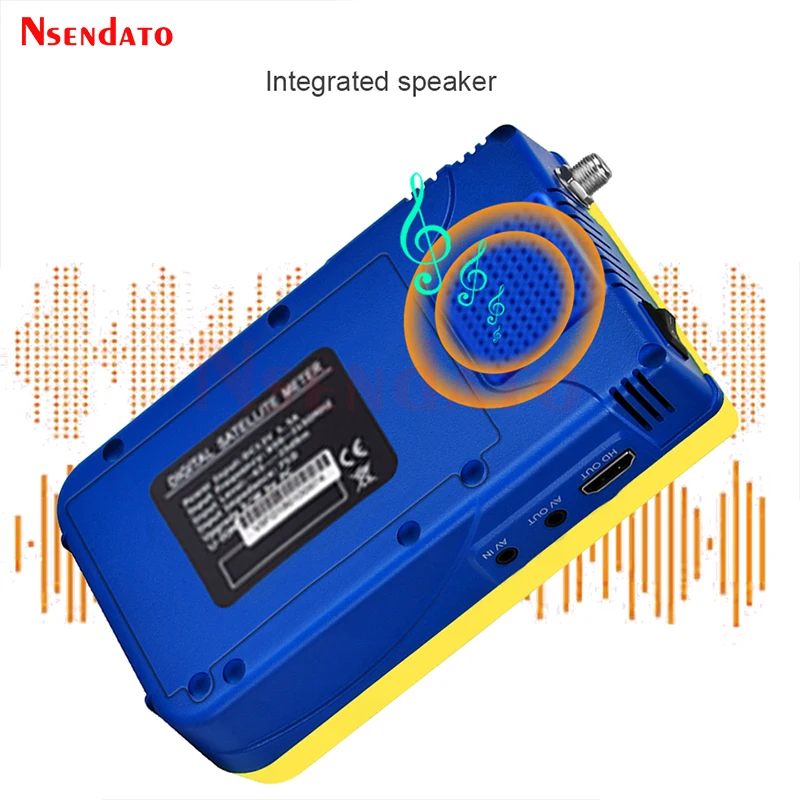 Спутниковый искатель V8 с ЖК-дисплеем 3,5 дюйма, HD DVB-S/S2, цифровой искатель спутников HD H.264 MPEG-4 DVB S S2, счетчик спутников Full 1080P, FTA Satfinder