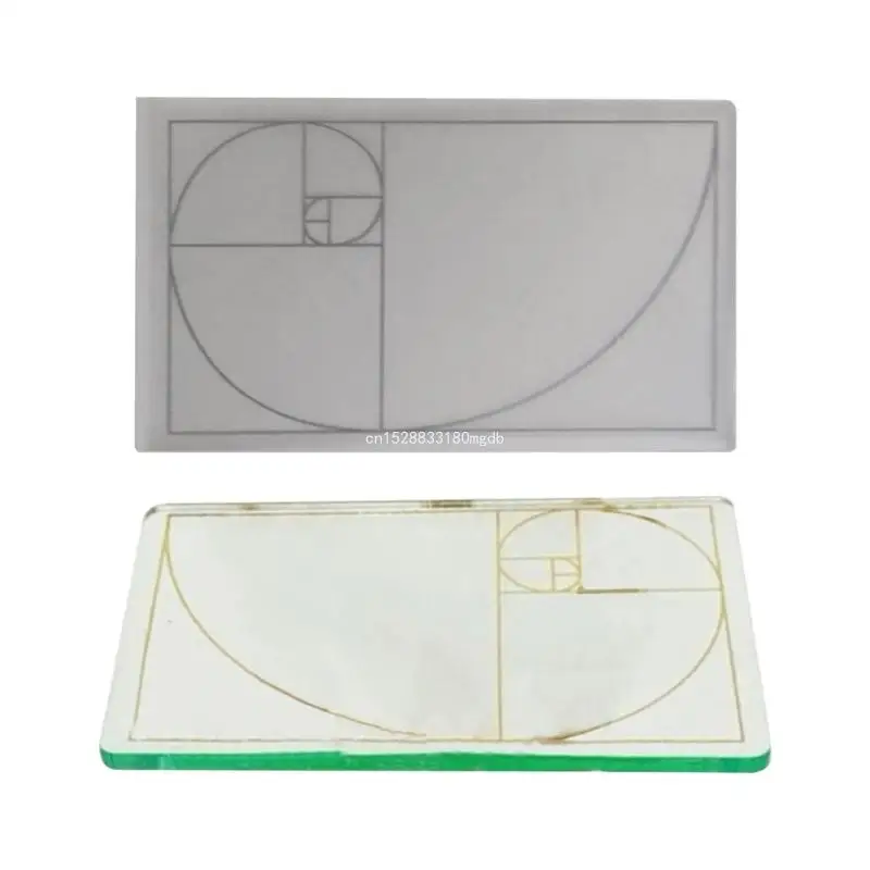 Designers Acrylic Drafting Tools Golden Ratio Viewer Golden Section Finder Golden Ratio Correction Tools Drawing Ruler Dropship