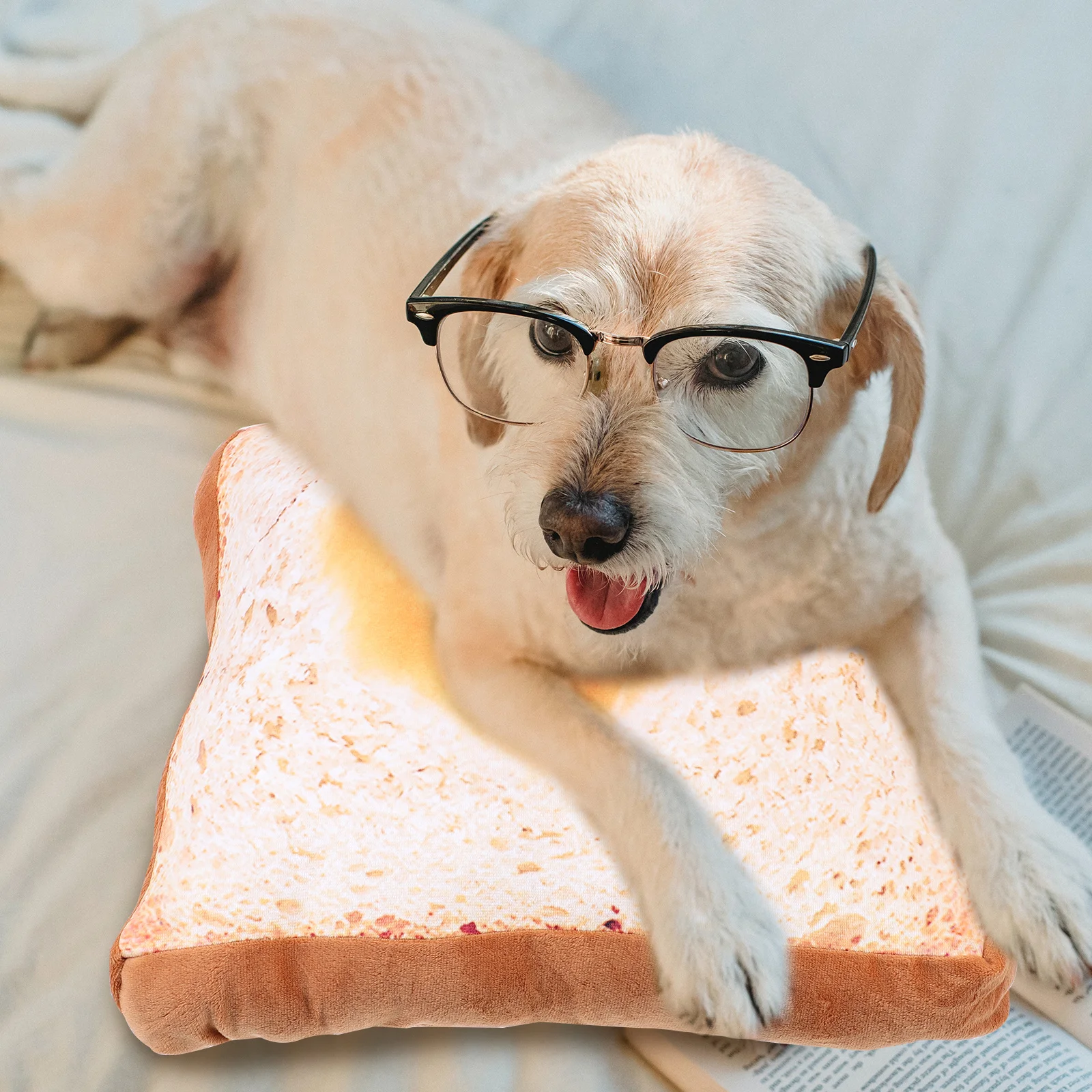 وسادة مقعد بودنغ على شكل خبز وسادة رمي ناعمة لكرسي المكتب والأريكة والأرضية وغرفة النوم المنزلية وسادة رائعة #6