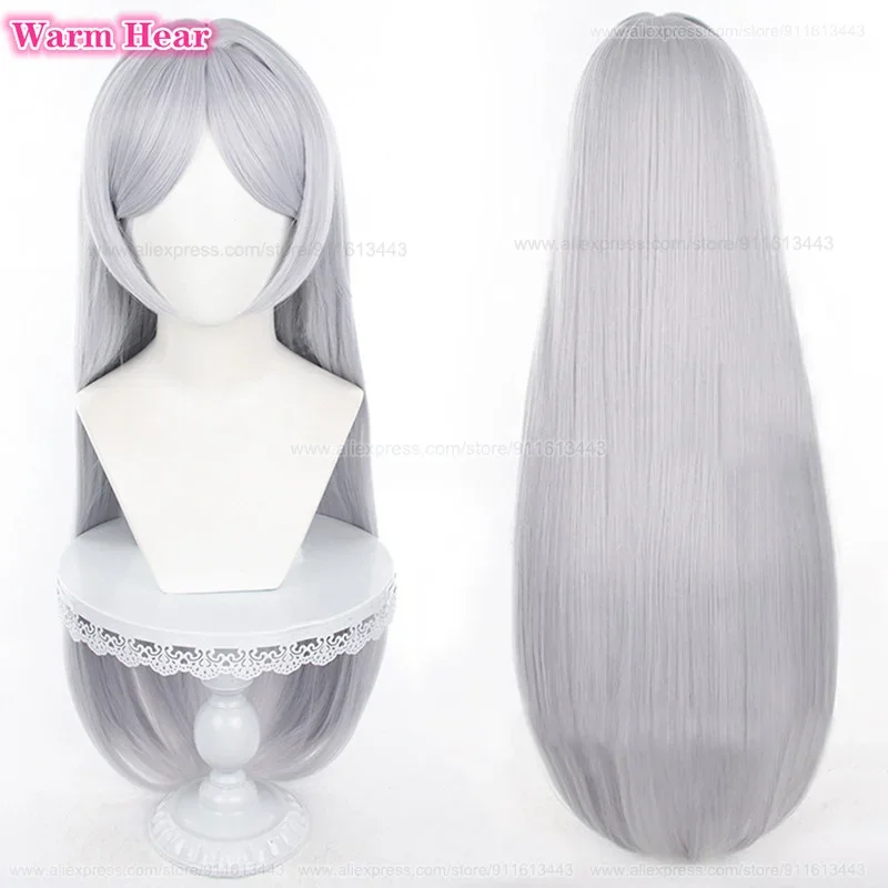 Pelucas de Anime Stark Sky Frieze helecho Aura Flame Heiter, pelucas de Anime resistentes al calor, fiesta de Halloween, gorro de peluca Unisex