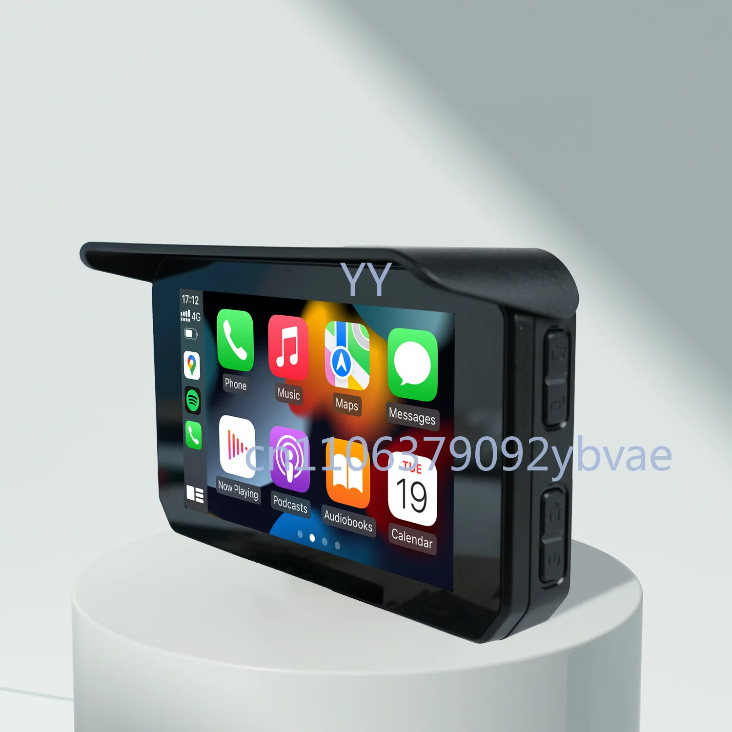 

C5 motorcycle locomotive carplay portable 5 inch wireless carplay