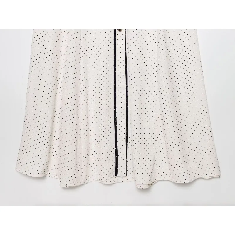 GELITAYIN Abito vintage da donna Vestito estivo Boho Bianco Abiti casual Elegante tendenza festa Midi Donna Summer Resort Beach Holiday