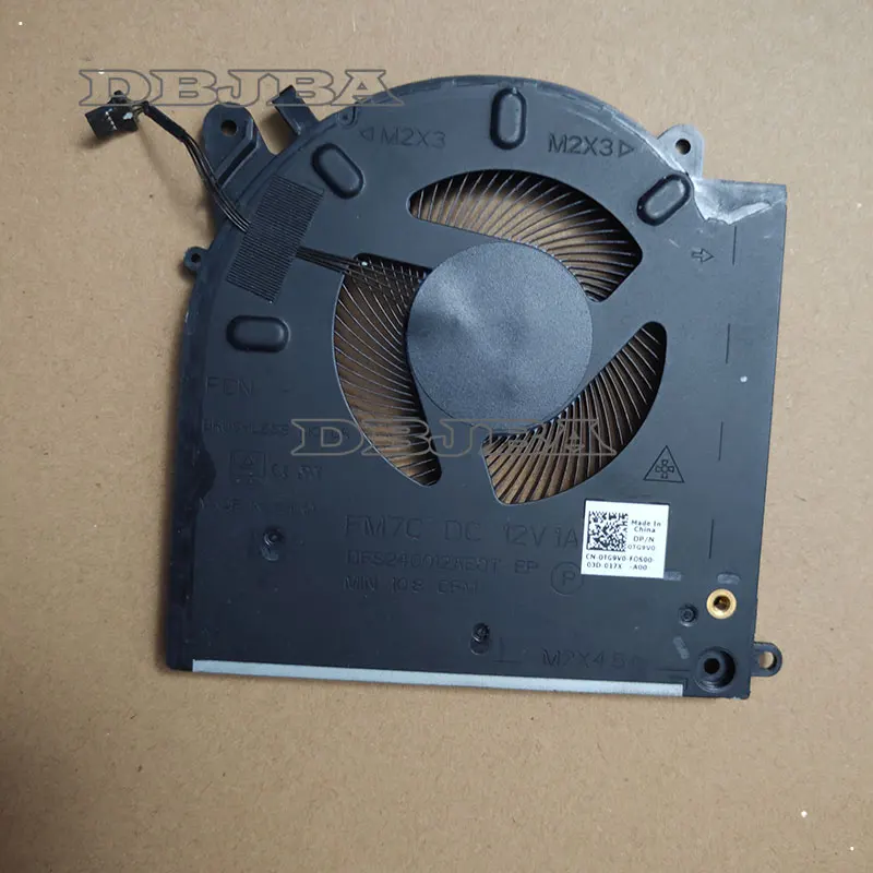 Original Laptop Cooling Fan For FM7C DC 12V 1A DFS240012AE0T 0TG9V0 Cooling Fan