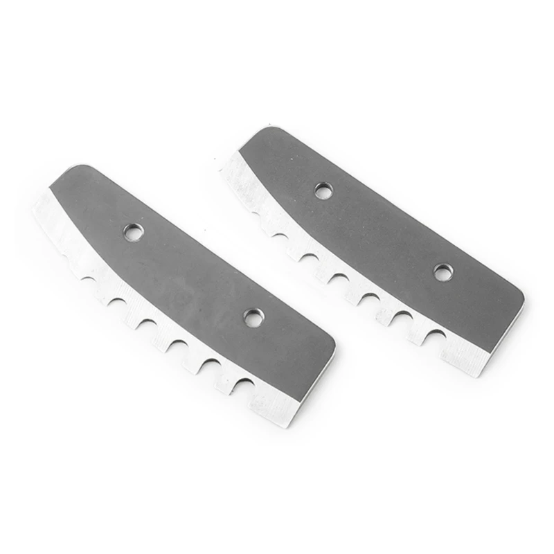517A 2PCS/Set Thép bằng thép không gỉ lưỡi máy khoan thay thế thiết bị đánh cá trên băng Thiết lập các phụ kiện khoan đá
