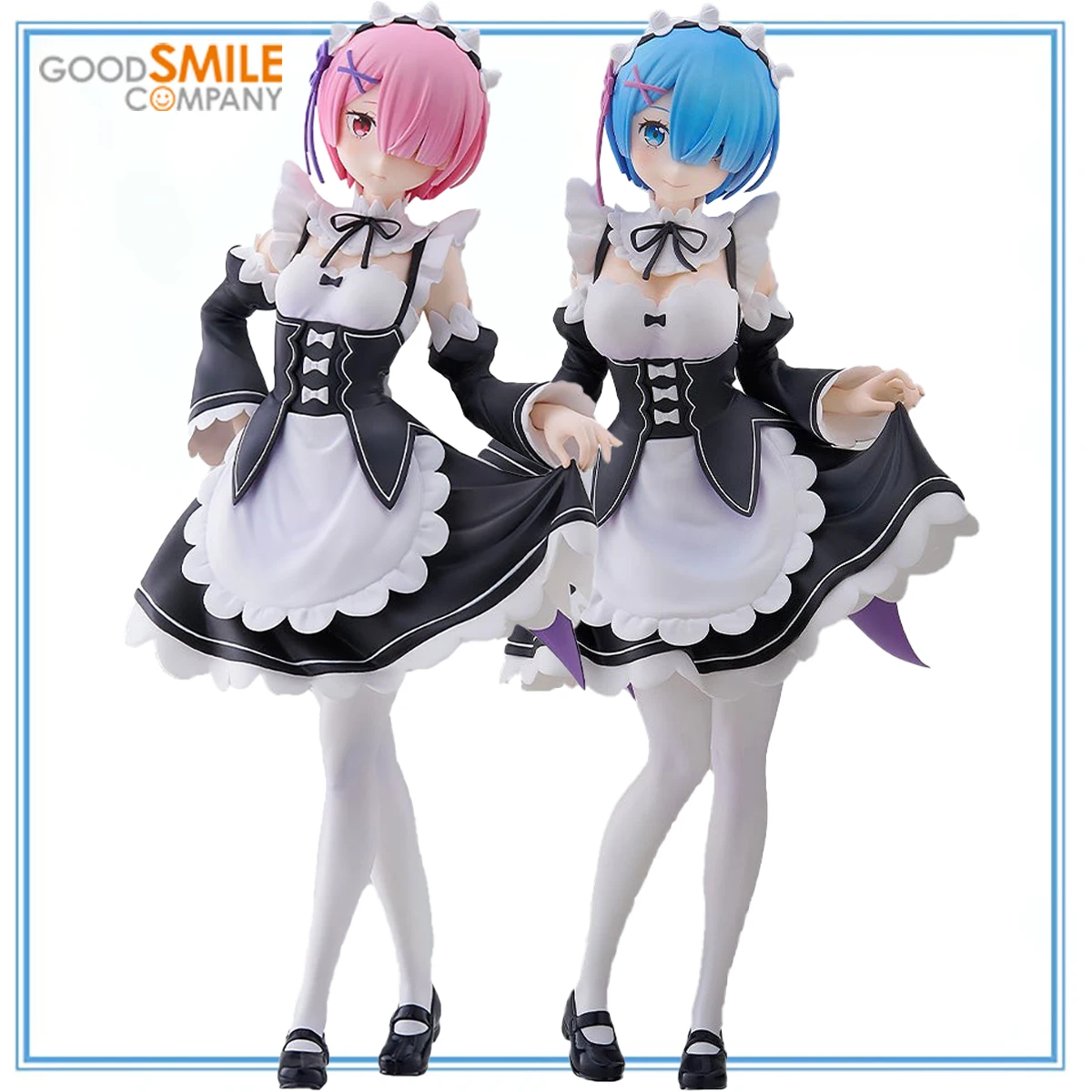 

100% Original GOOD SMILE COMPANY Pop Up Parade Re:Zero Kara Hajimeru Isekai Seikatsu Rem L Collection Series Anime Figure
