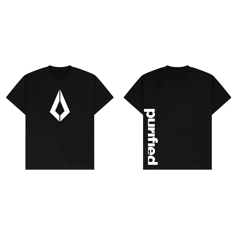 

2025 NORA EN PURE PF Top 100 Dj Label Electronic Music Summer EDM Short-sleeved T-shirt High-quality Luxury Brand Ins