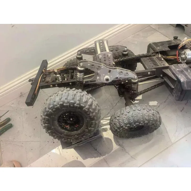 Walking Beam Suspension 304 Stainless Steel Upgrade Parts for 1/10 CROSSRC JT6 & NT6 RC Crawler – Nondestructive Installation