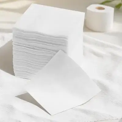 100 Stuks Geweven Stof Pads Wegwerp Vierkante Make-Up Remover Vellen Voor Gezichtsreiniging Toner Toepassing Make-Up Remover Pads