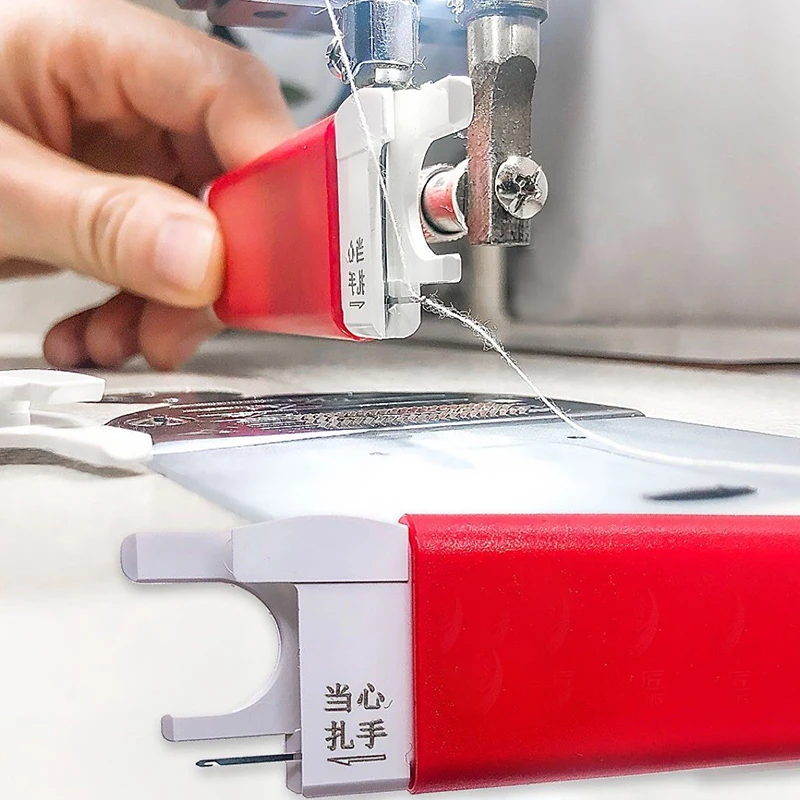 

1Pc Automatic Needle Threader 12x3cm Handheld Sewing Threader for Hand Sewing,embroidery,cross Stitching,DIY Needlework Crafts