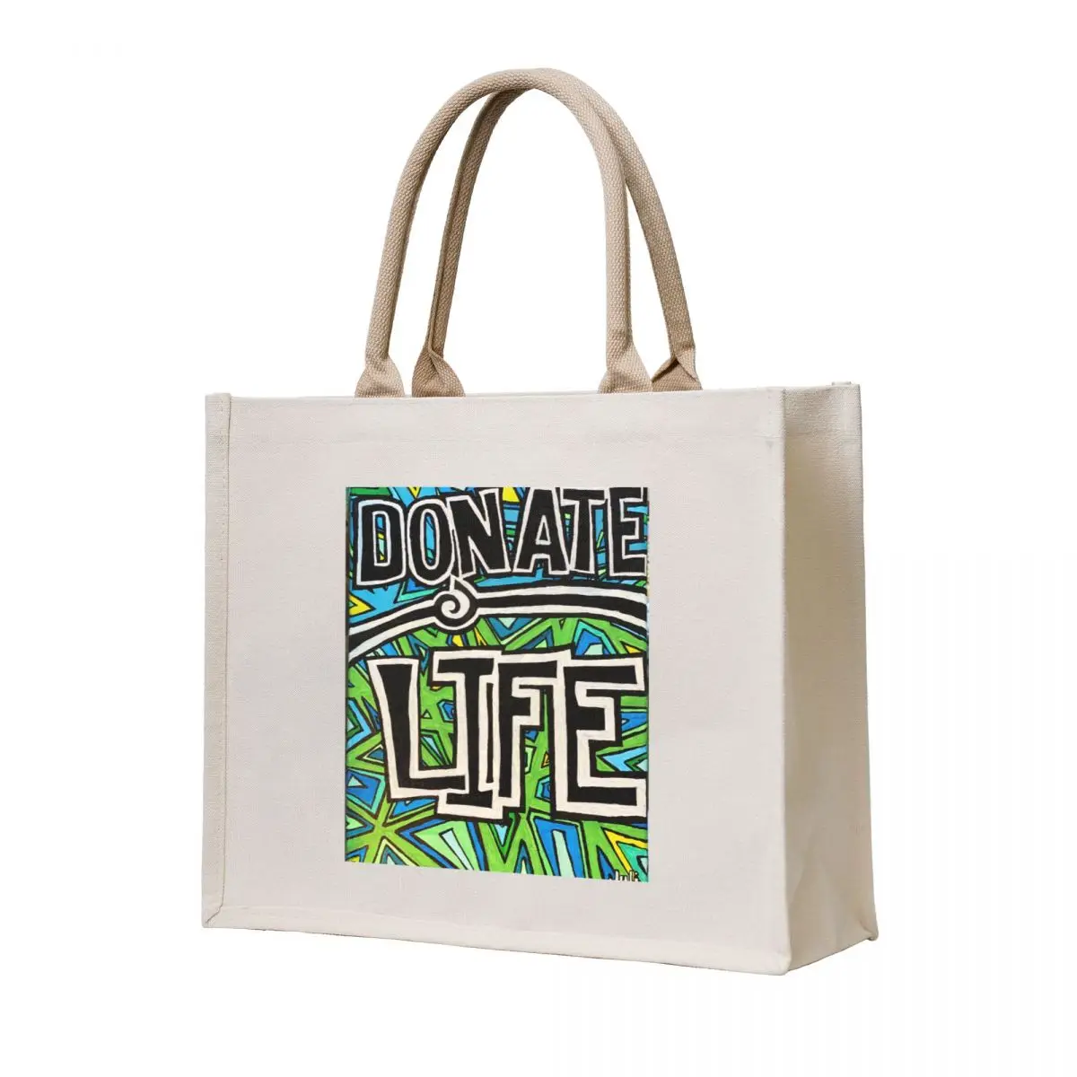 

Donate Life Tote Bag personalized tote Gift bag reusable shopping bag Lady bags