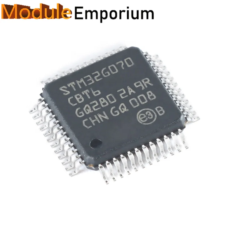 5pcs SMD IC Electronic Controllers IC MCU 32-bit ARM LQFP48 STM32G0 LQFP-48 STM32G070CBT6